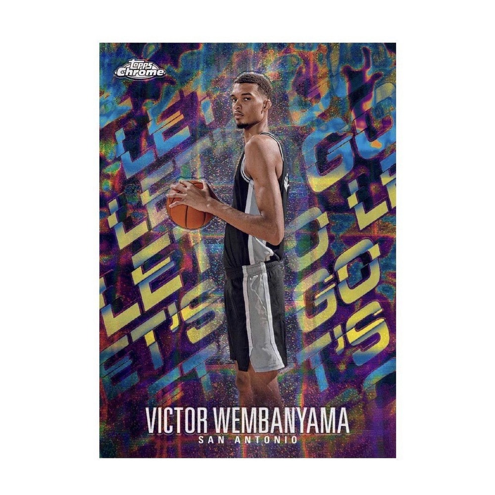 2024-25 Topps Chrome Basketball Blaster Value Box NBA Sports Card Box New Sealed - Picture 8 of 8